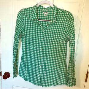 Gingham button up